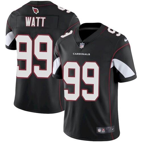 Men's Arizona Cardinals #99 J.J. Watt Black Vapor Untouchable Limited Stitched NFL Jersey